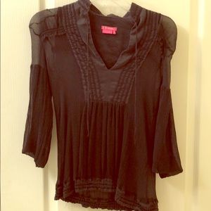 Black 3/4 sleeve 👚